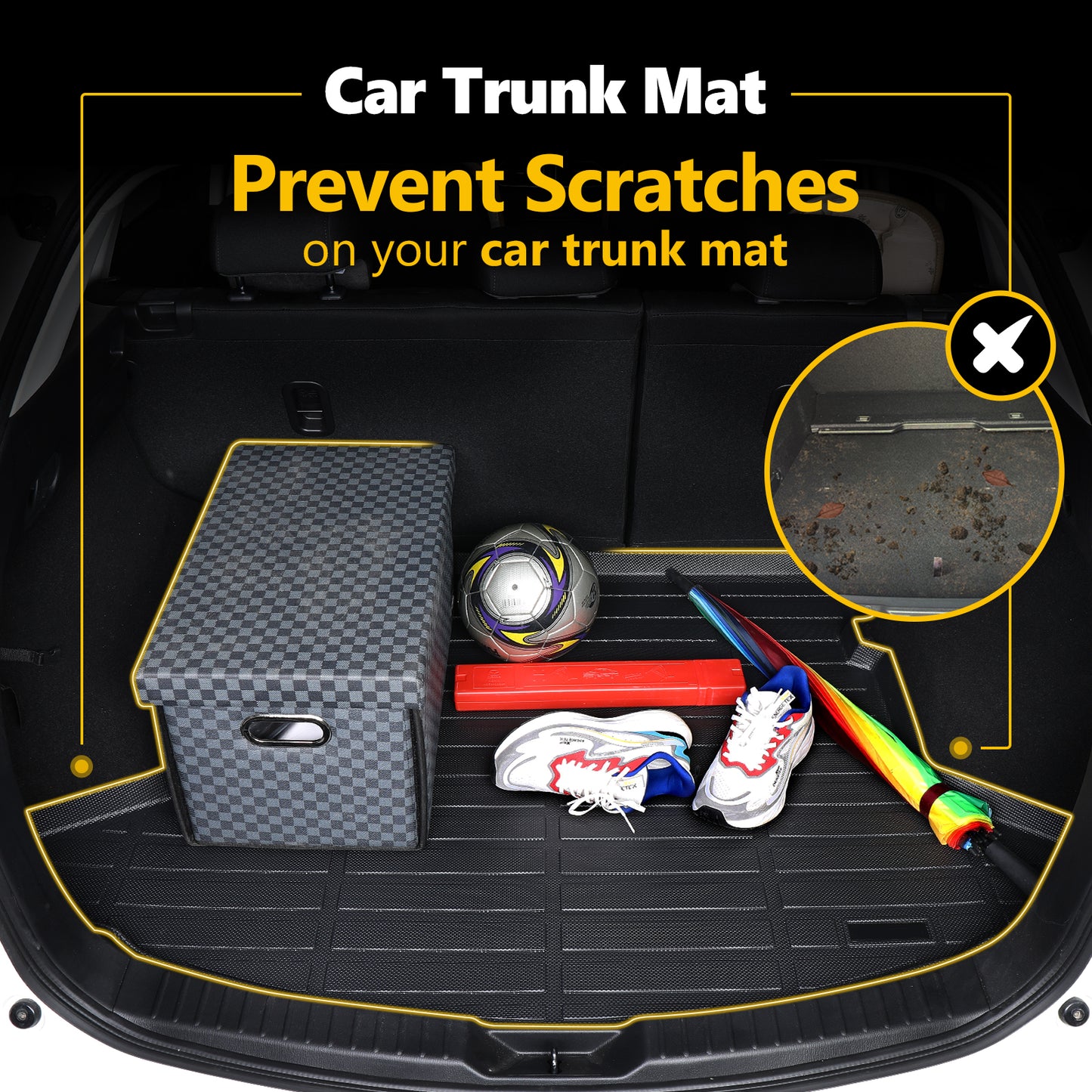 Fit for 2019-2025 BMW X4 Custom Pattern Car Mats Full Set TPE Car Mat ,Rugs fo Trunk Carpet for X4 Automotive Accessories