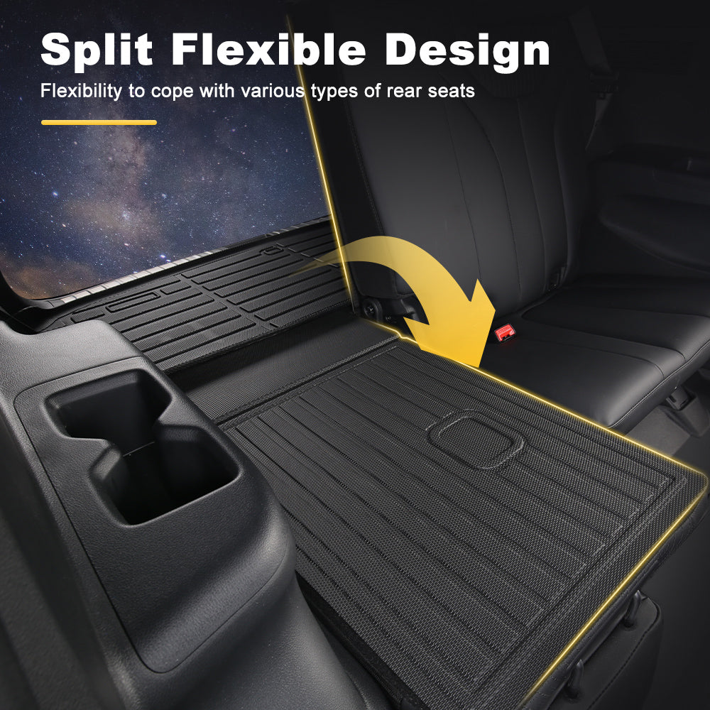 Fit for 2024 Mazda CX-90 6-Seats Captain Seat & 7-Seats Custom Pattern Car Mats Full Set All Weather Mats