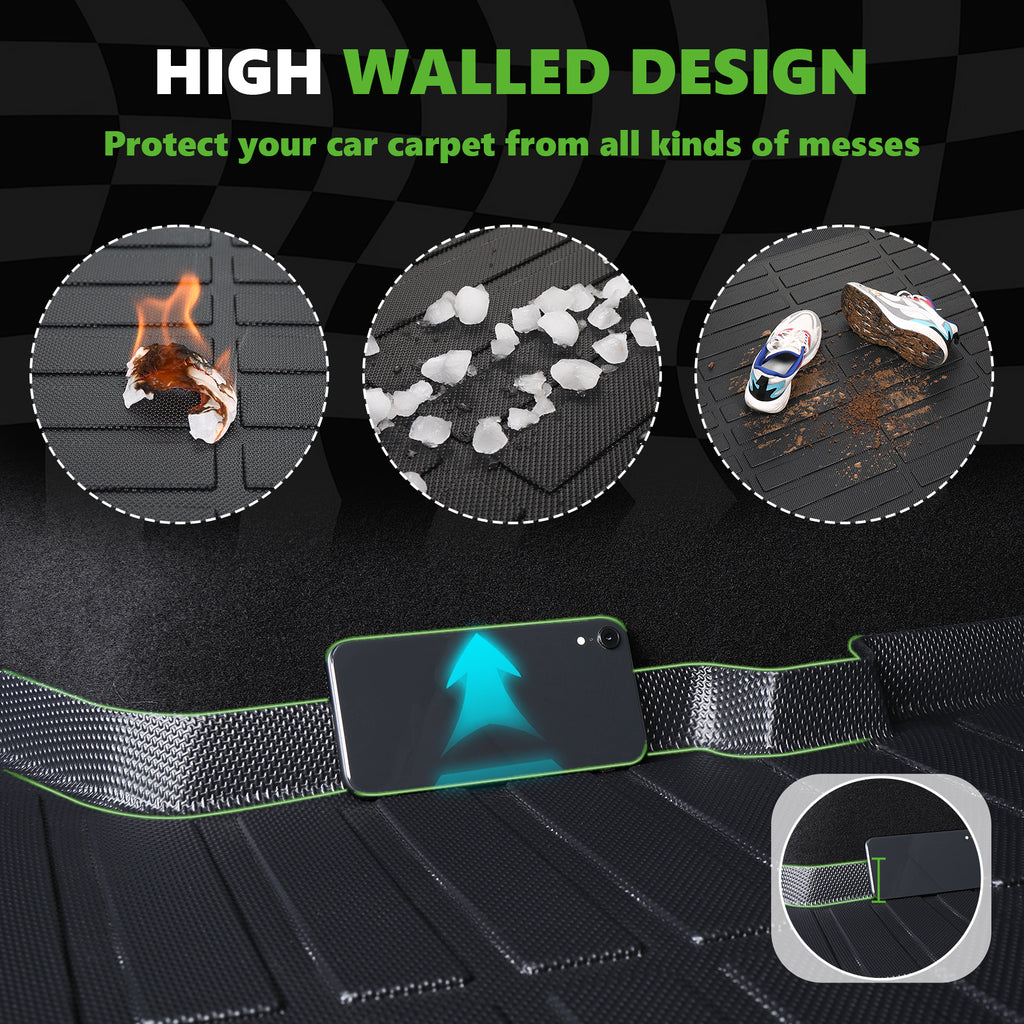For 2016-2022 Mercedes GLC Trunk Mat