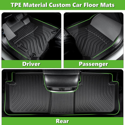 Fit for 2020-2024 Nissan Versa Floor Mats + Trunk Mat