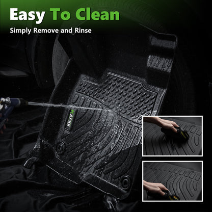 Fit for 2020-2024 Nissan Versa Floor Mats + Trunk Mat