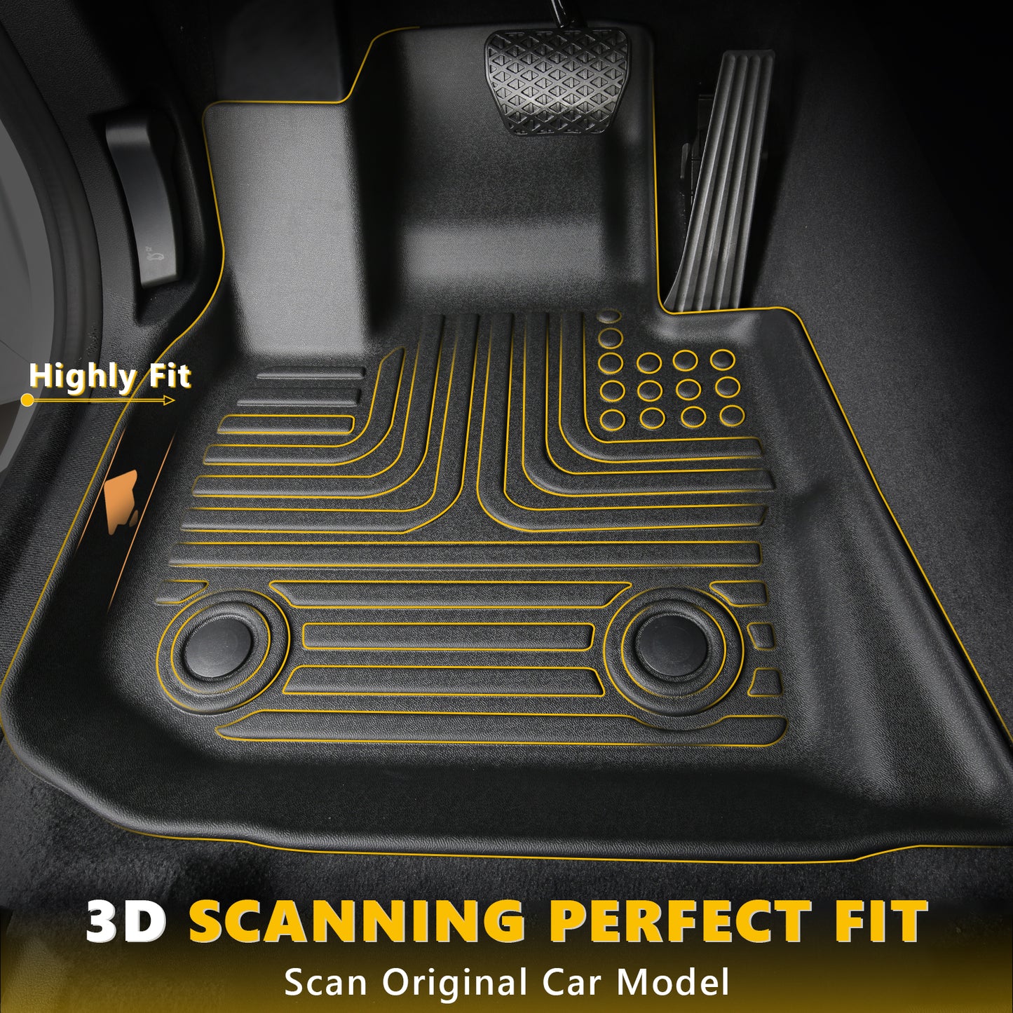 Fit for 2010-2015 Lexus RX Floor Mats