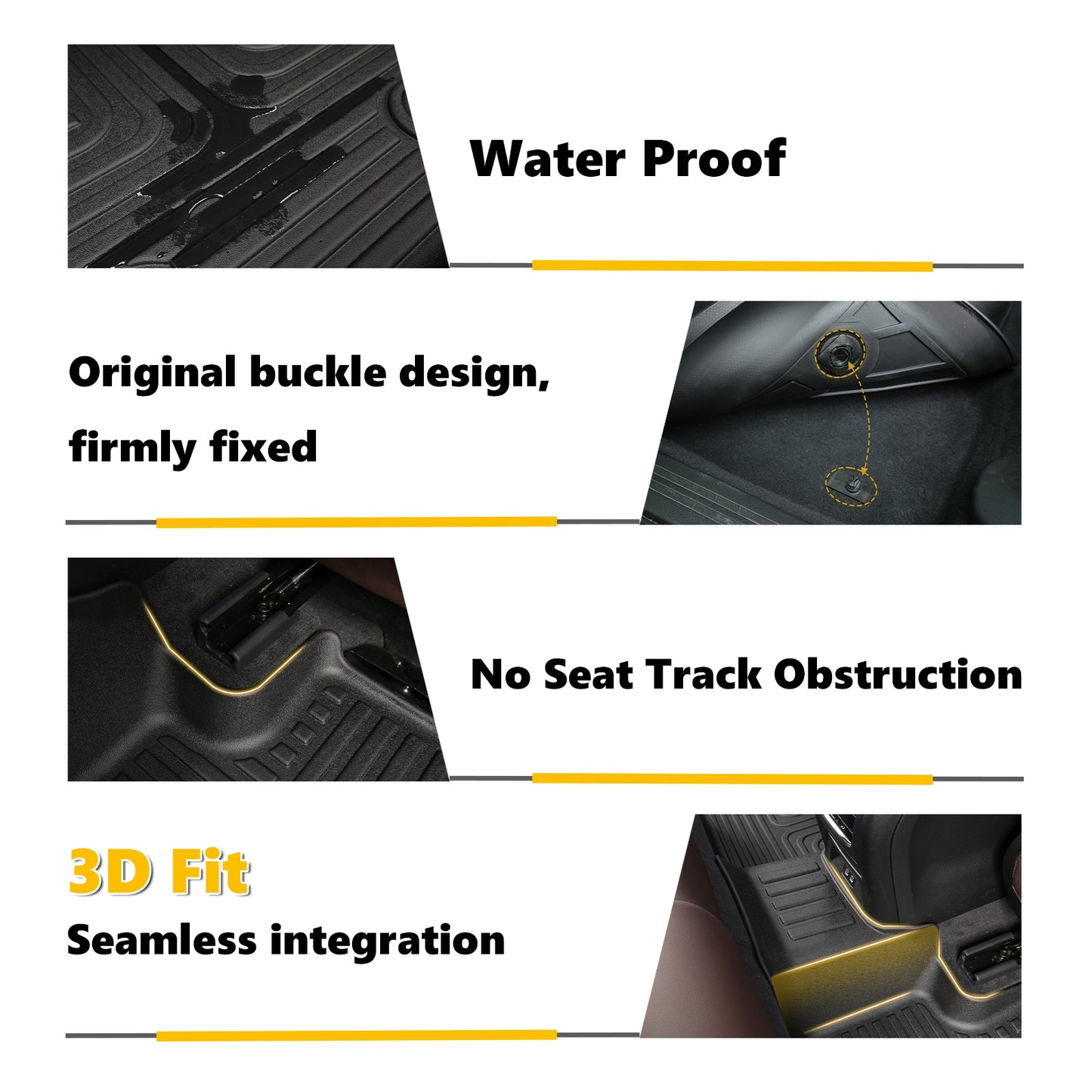 Fit for 2010-2015 Lexus RX Floor Mats