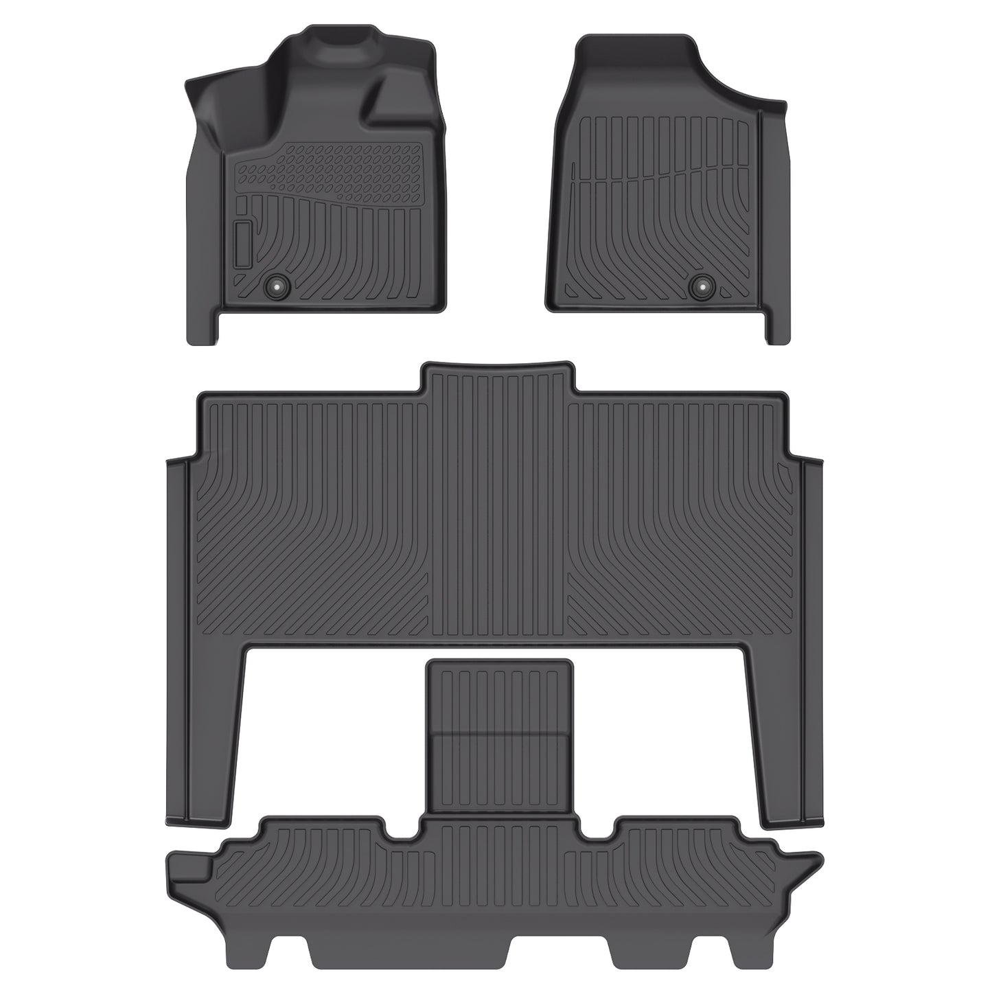 Fit for 2011-2021 Dodge Grand Caravan Three Rows Car Mats