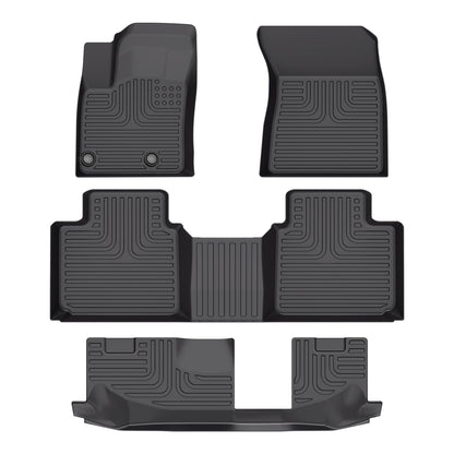 Fit for 2022-2024 Mitsubishi Outlander Custom Pattern Three Rows Floor Mats