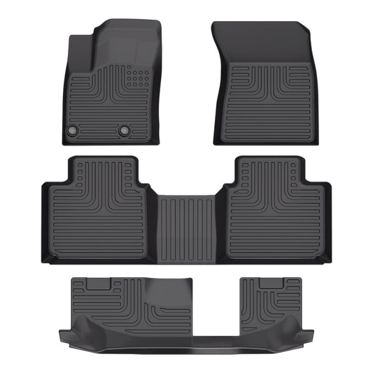 Fit for 2022-2024 Mitsubishi Outlander Custom Pattern Three Rows Floor Mats