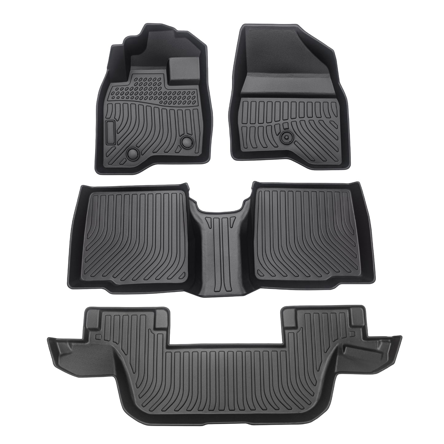 For 2015-2019 Ford Explorer 7 Seats Car Floor Mats