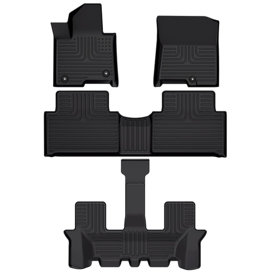 Fit for 2021-2023 Kia Sorento Hybrid Three Rows Customized Pattern Floor Mats