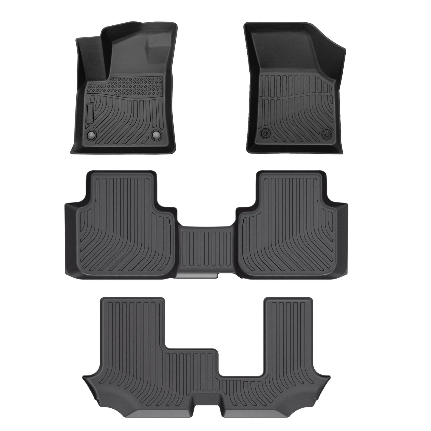 Fit for 2018-2023 Volkswagen Atlas 7 Seats Bench Car Floor Mats
