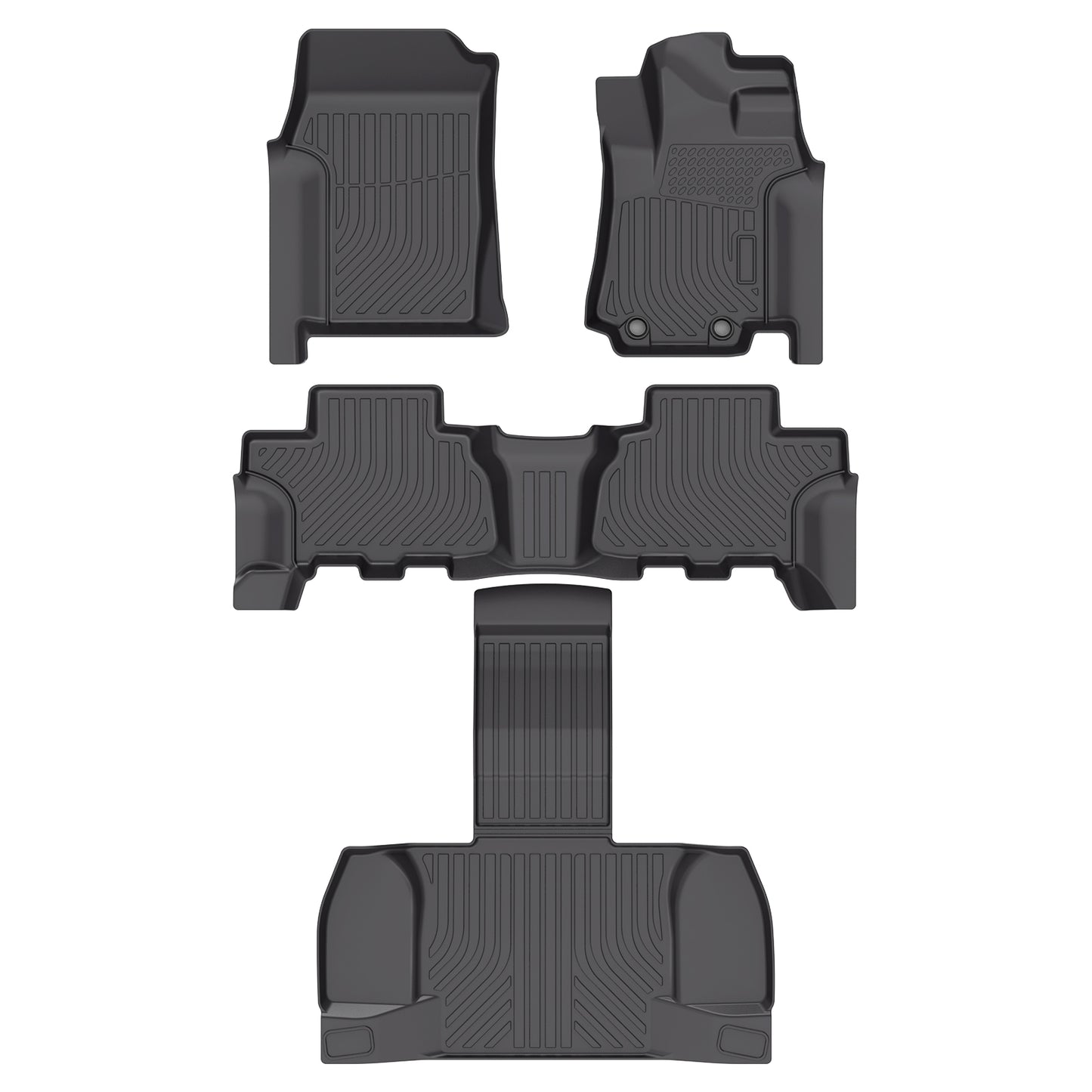 Fit for 2023-2024 Mahindra Scorpio RHD Floor Mat Full Set