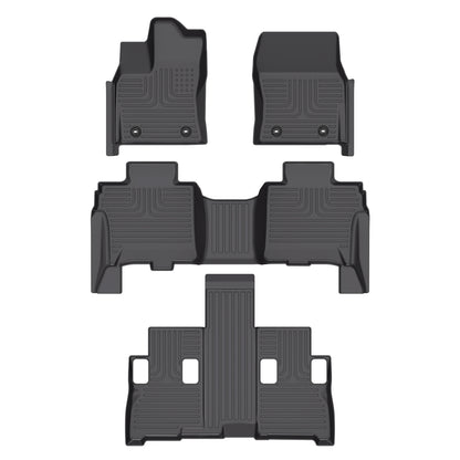Fit for 2023-2024 Toyota Sequoia Three Rows Custom Pattern Car Floor Liners