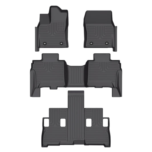 Fit for 2023-2024 Toyota Sequoia Three Rows Custom Pattern Car Floor Liners