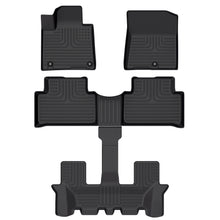 Fit for 2021-2023 Kia Sorento Customized Pattern Three Rows Floor Mats / Trunk Mat
