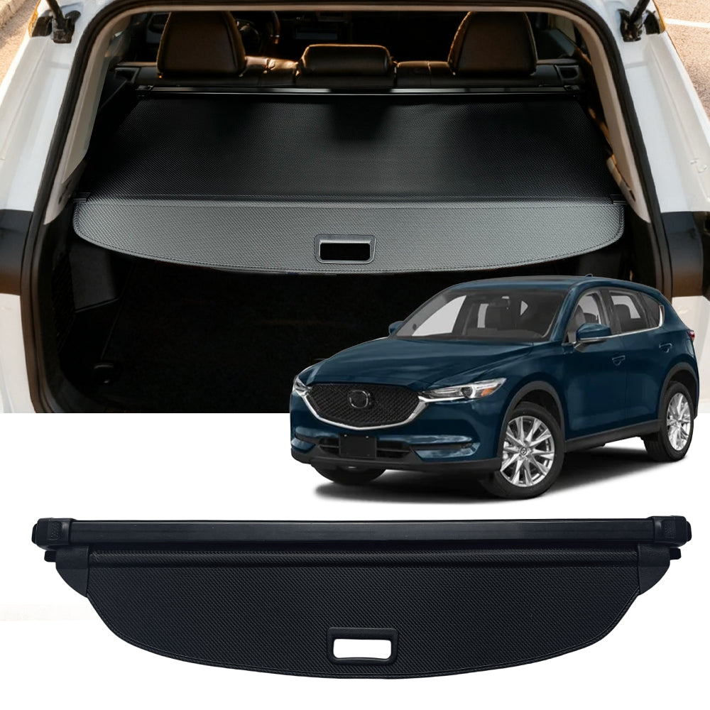 Cargo Cover for 2017-2025 Mazda CX-5 Rear Trunk Cover Shade Luggage Tonneau Security Cover