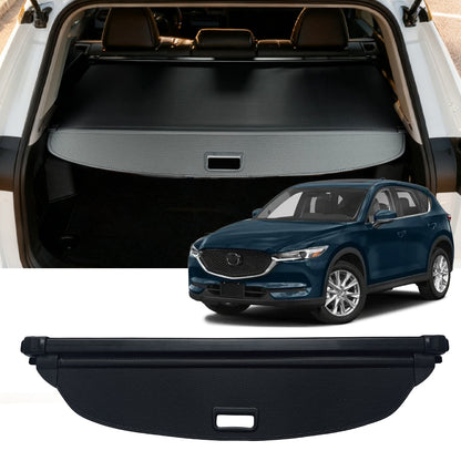 Cargo Cover for 2017-2025 Mazda CX-5 Rear Trunk Cover Shade Luggage Tonneau Security Cover