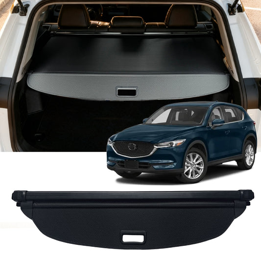 Cargo Cover for 2017-2025 Mazda CX-5 Rear Trunk Cover Shade Luggage Tonneau Security Cover