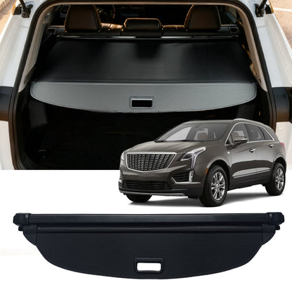 Cargo Cover for 2018-2025 Cadillac XT5 ,Retractable Trunk Cover, Anti-Peeping Retractable Security Shade for Privacy, XT5 Accessories