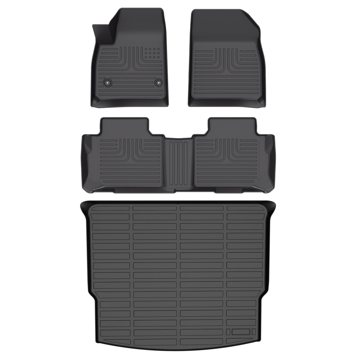 Fit for 2019-2024 Chevrolet Blazer All Weather Custom Pattern Car Mats Full Set