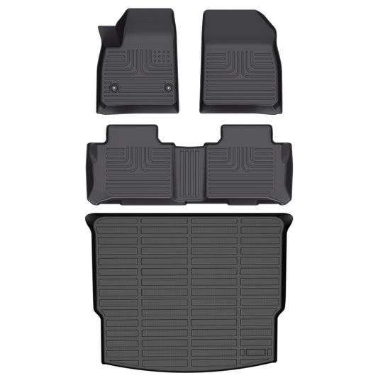 Fit for 2019-2024 Chevrolet Blazer All Weather Custom Pattern Car Mats Full Set