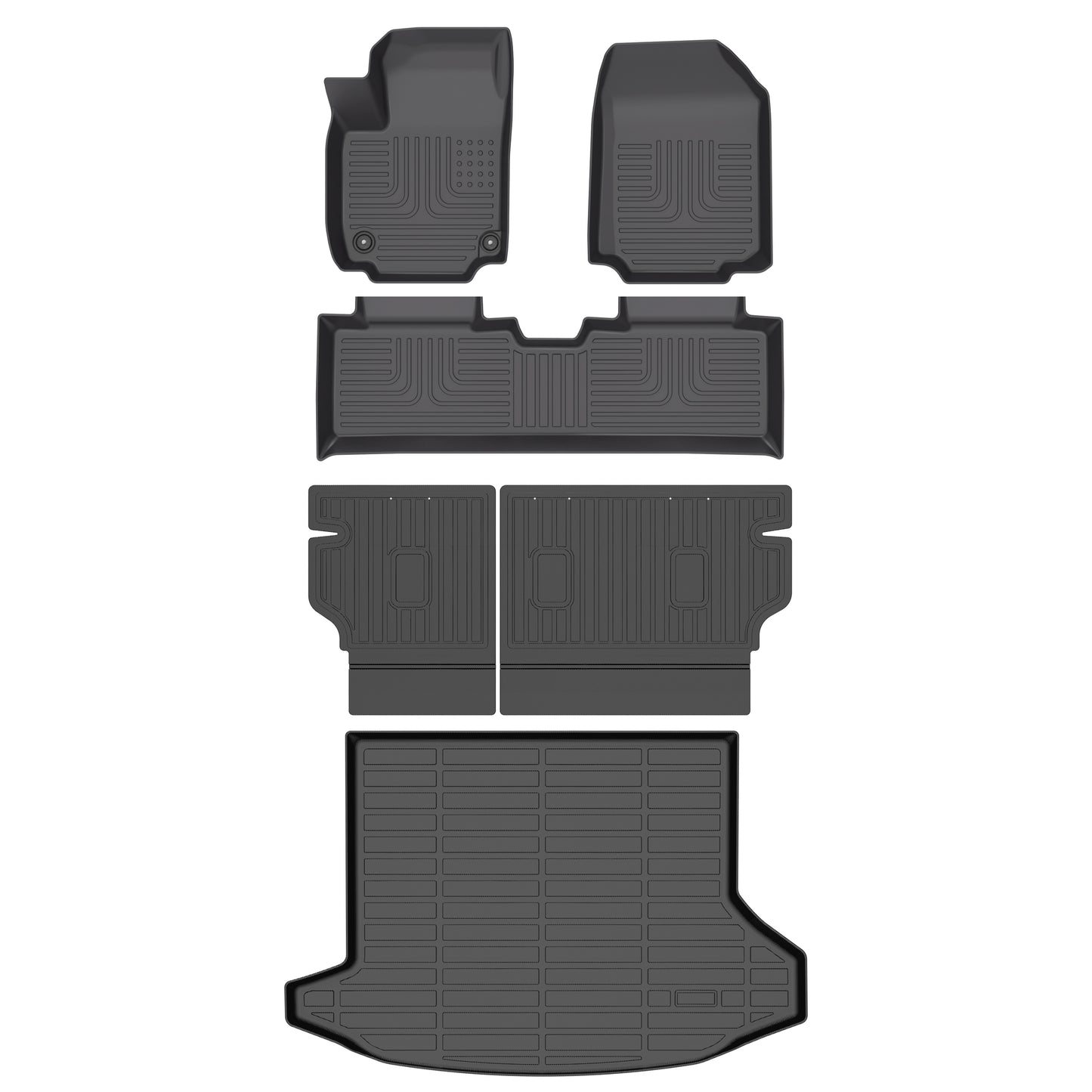 Fit for 2025 Chevrolet Equinox Custom Pattern Floor Mats / Cargo / Seatback Mat Full Set