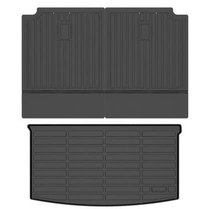 Fit for 2018-2025 Volkswagen Atlas Rear Backrest Mats+Trunk Mat