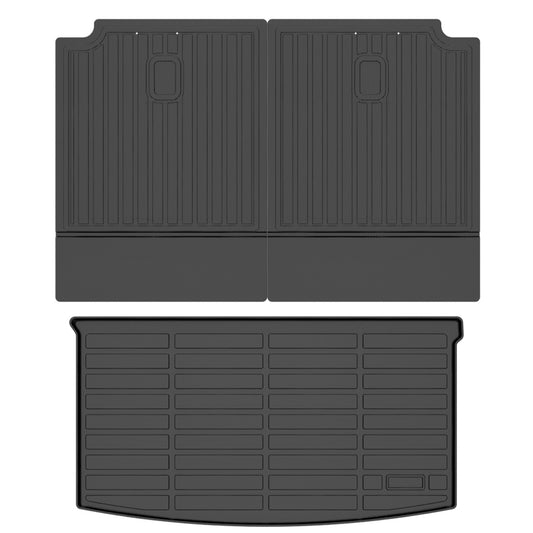 Fit for 2018-2025 Volkswagen Atlas Rear Backrest Mats+Trunk Mat