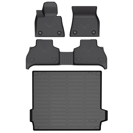Fit for 2019-2025 BMW X5 All Weather Custom Pattern Car Mats Full Set