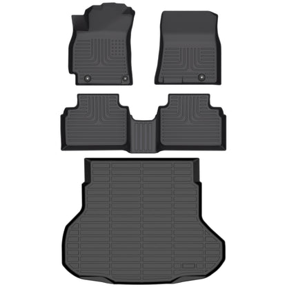 Fit for 2025 Kia K4 Custom Pattern Car Floor Mats Full Set