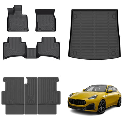 Fit for 2023-2025 Maserati Grecale Floor Mats Full Set