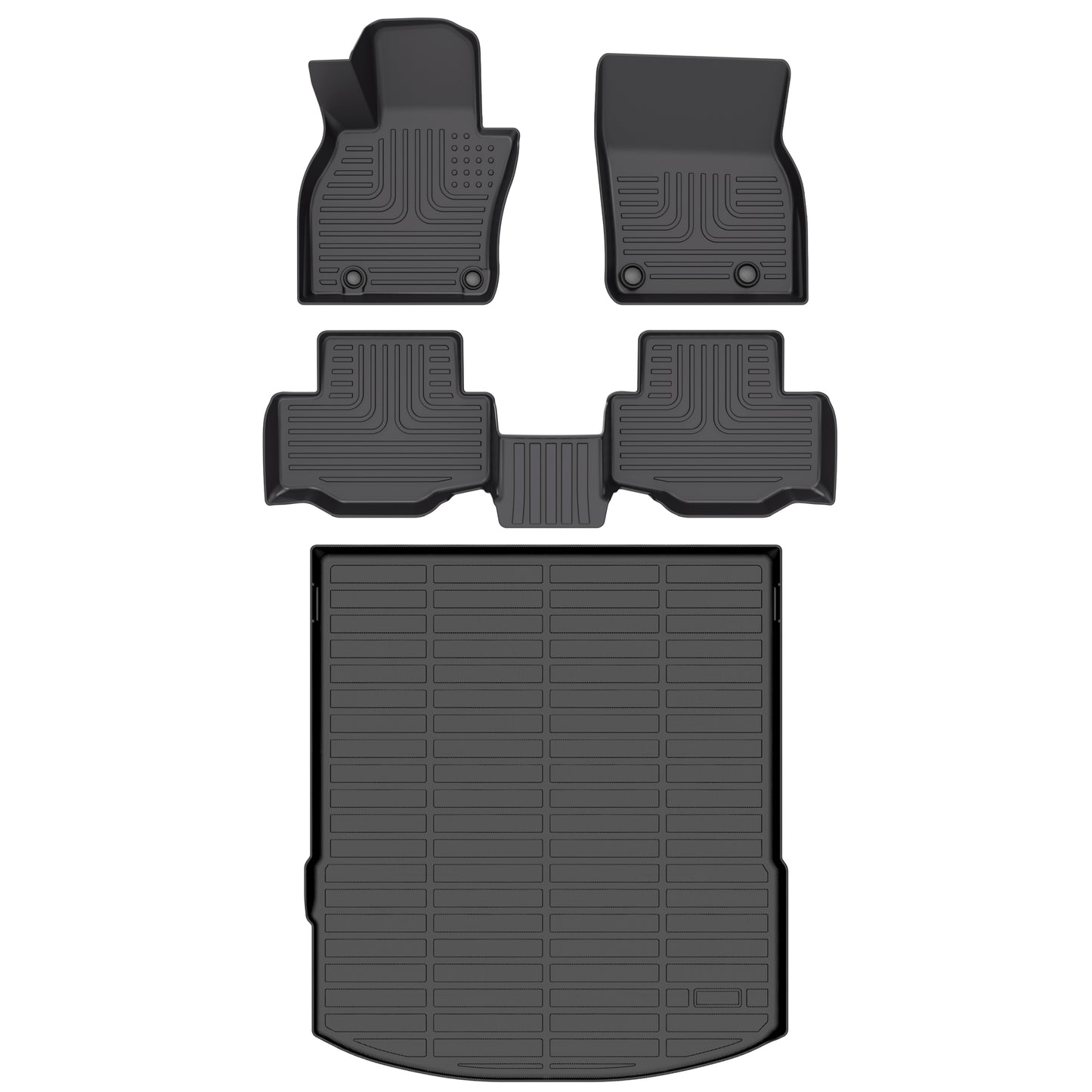 Fit for 2025 Mazda CX-70 & PHEV Floor Mats+Cargo Mat+Backrest Cushions