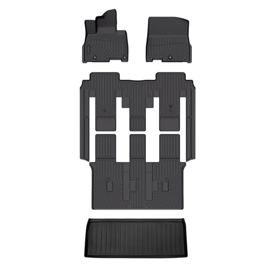 Fit for 2022-2024 Kia Carnival 8 Full Set Floor Mats All Weather Car Mats