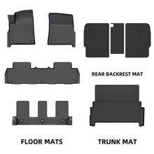 Fit for 2022-2024 Rivian R1S Floor Mats Full Set