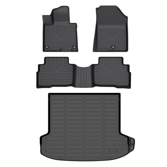 Fit for 2026 Kia Sportage Hybrid Full Set All Weather Floor Mats+Trunk Mat