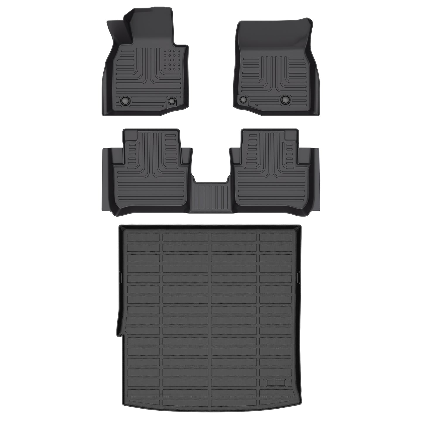 Fit for 2025 Mazda CX-50 Hybrid All Weather Custom Pattern Car Mats Full Set