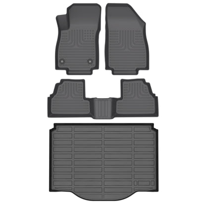 Fit for 2014-2022 Chevrolet Trax Custom Pattern Car Mats Full Set,Fit Front & 2nd Row Floor Liner Set