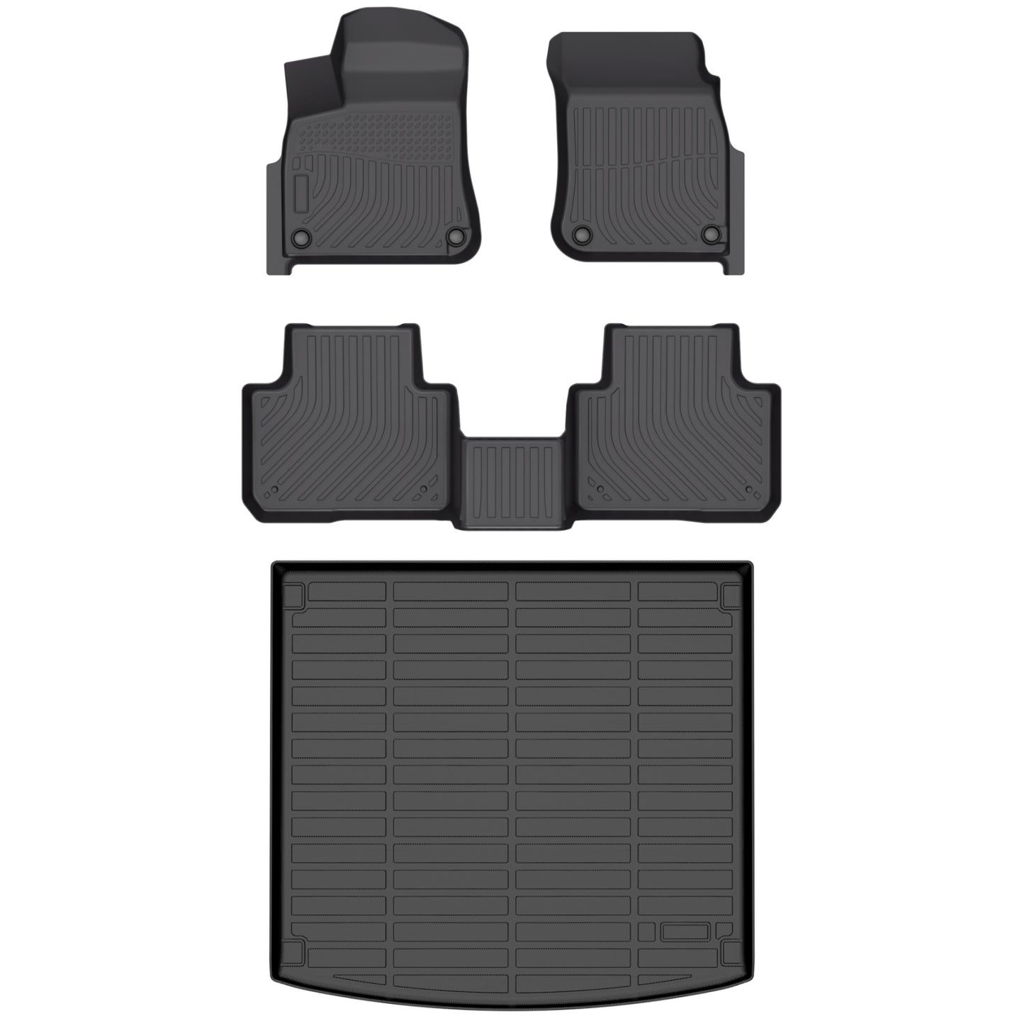 Fit for 2020-2025 Porsche Cayenne Floor Mats Full Set