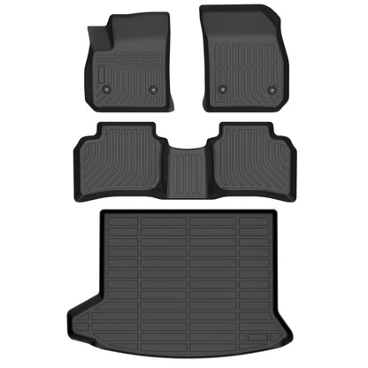 Fit for 2019-2025 Cadillac XT4 Car Mats , Full Set Anti-Slip Floor Liner , Waterproof Cargo Liner