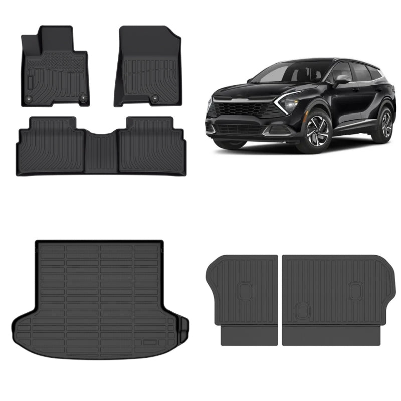 Fit for 2023 Kia Sportage PHEV Full Set Car Mats