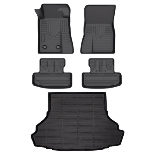 Fit for 2015-2025 Ford Mustang Custom Pattern Car Mats Full Set