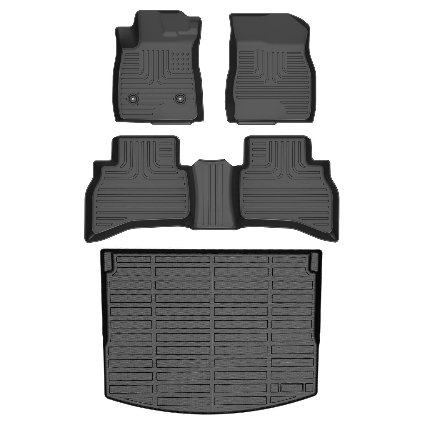 Fit for 2021-2024 Chevrolet Trailblazer AWD Custom Pattern Car Mats Full Set Non-Slip Automotive Floor Liners