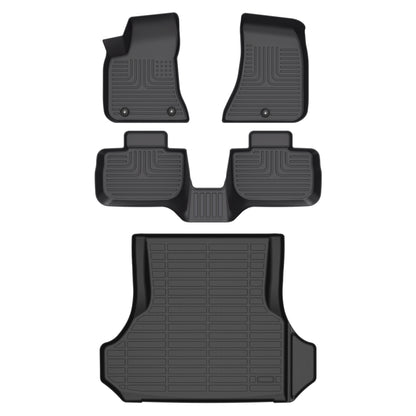 Fit for 2011-2023 RWD Dodge Charger Custom Pattern Car Mats Full Set Odorless Anti-Slip Floor Liners Trunk Mat
