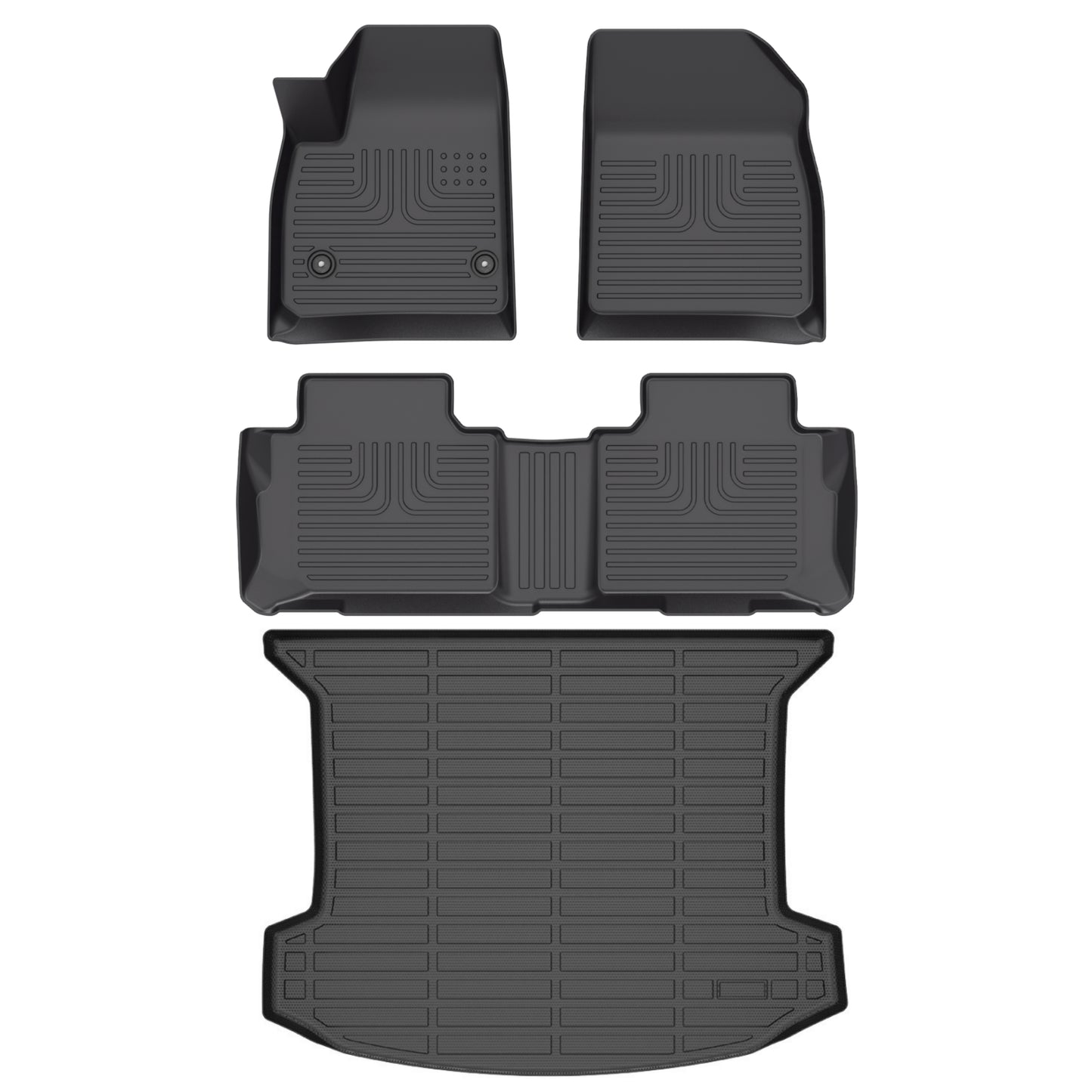 Fit for 2017-2025 Cadillac XT5 Custom Pattern Car Mats Full Set , Automotive Interior Accessories for Protection