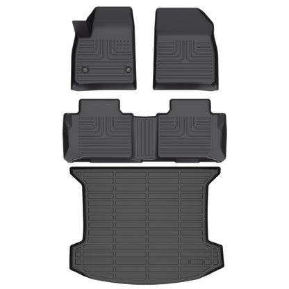 Fit for 2017-2025 Cadillac XT5 Custom Pattern Car Mats Full Set , Automotive Interior Accessories for Protection