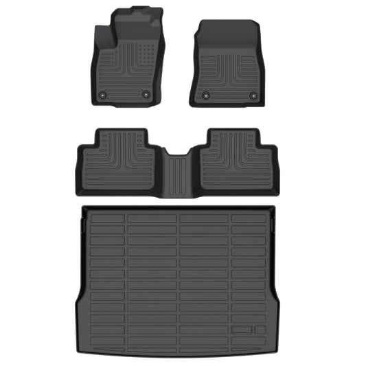Fit for 2025 Nissan Kicks Custom Pattern Car Mats Full Set All Weather Car Liners TPE