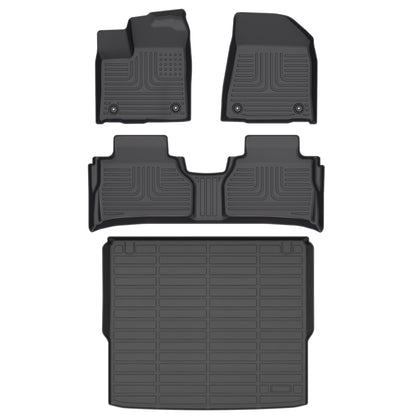 Fit for 2025 Nissan Murano Custom Pattern Car Mats Full Set Floor Liners with Cargo Mat