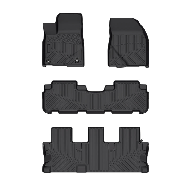 Fit for 2014-2019 Toyota Highlander Three Rows Floor Mats